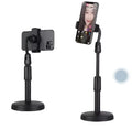 Portable Adjustable Tripod Stand 360 Rotation Phone Holder Black AS Electro