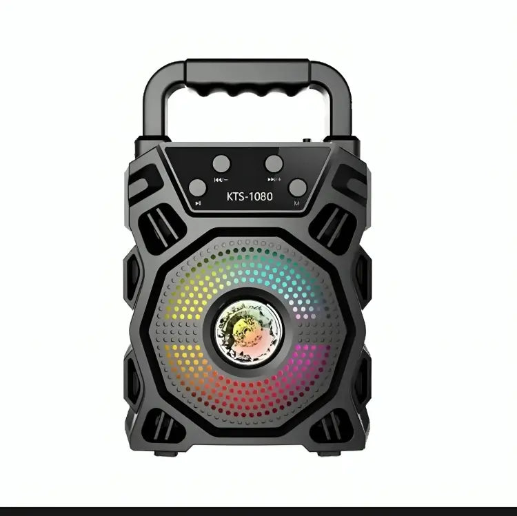 Super Bass Bluetooth Speaker 3 Inch FM USB SD Black AS Electro