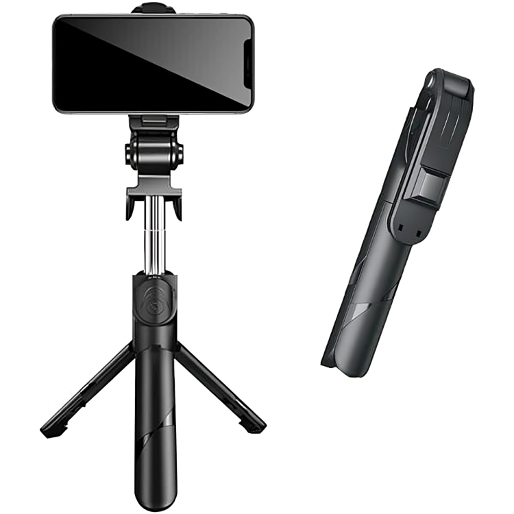 Selfie Stick Tripod Stand Portable Phone Holder Black AS Electro