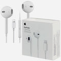 Wired Earphones Dual Mic Super Bass White AS Electro