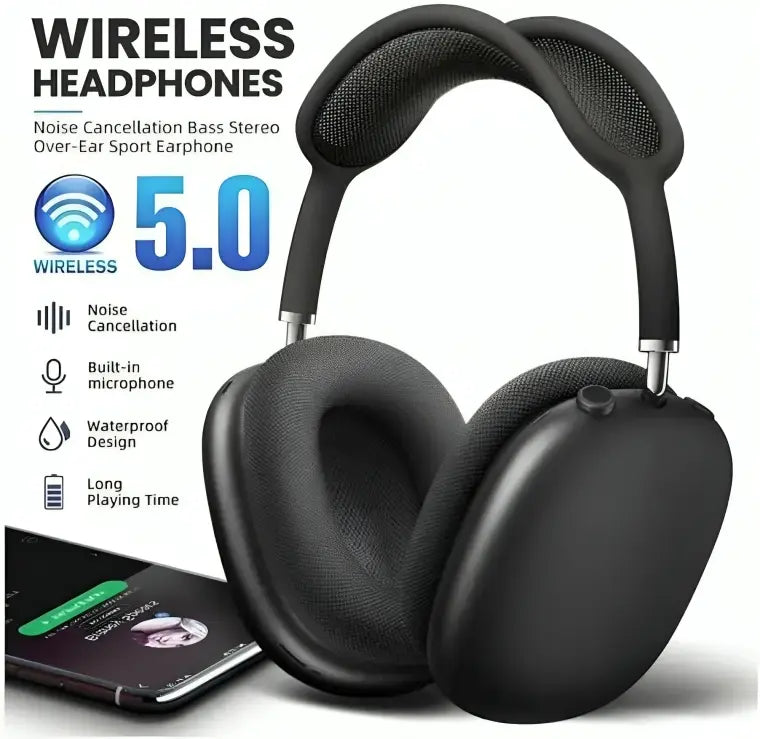 P9 Wireless Bluetooth 5.1 Headphones Multicolor AS Electro