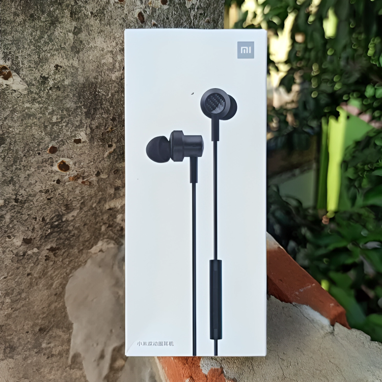 Xiaomi Dual Driver Wired Earphones High Bass Black AS Electro