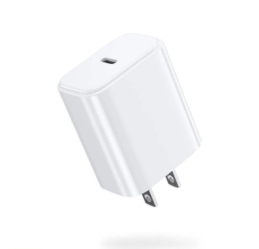 45W Fast Charger 3 in 1 Mini USB C White Black AS Electro
