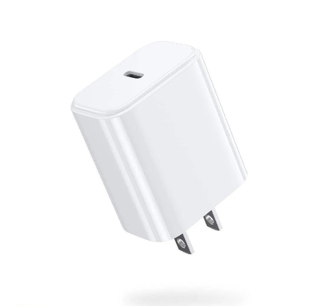 45W Fast Charger 3 in 1 Mini USB C White Black AS Electro