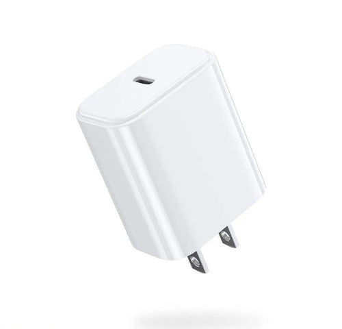 45W Fast Charger 3 in 1 Mini USB C White Black AS Electro