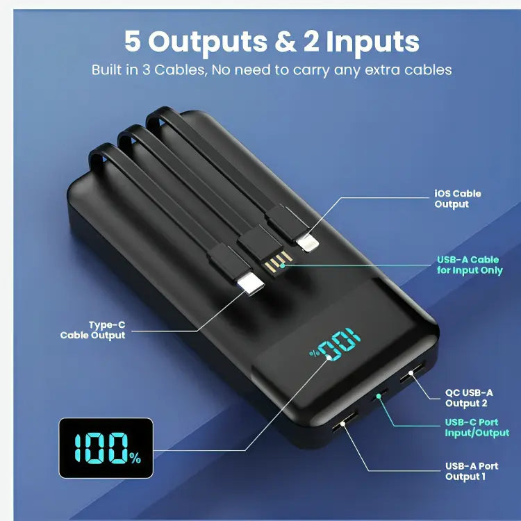 Vizo VHT-09 Fast Charge Power Bank 10000mAh AS Electro
