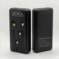 20000mAh Power Bank Fast Charging 3 Port USB-C Black AS Electro