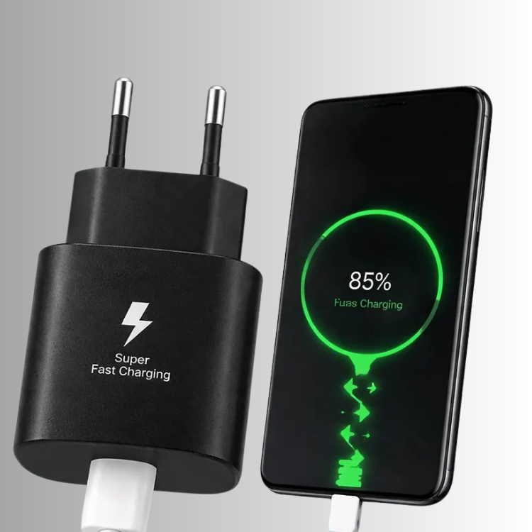 Samsung 25W PD Fast Charger USB C Black AS Electro
