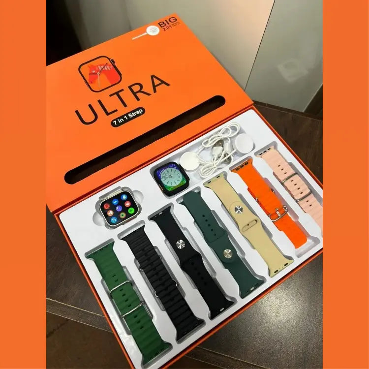 Rechargeable Smart Watch Silicone Strap Black AS Electro