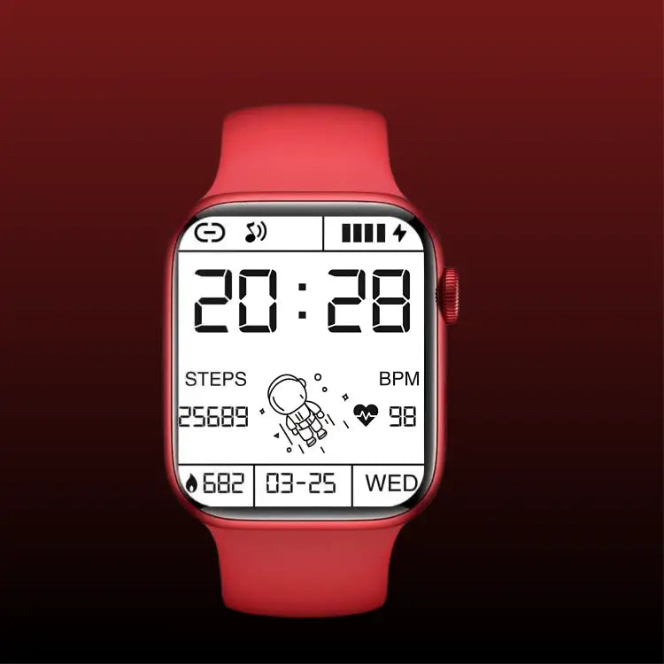 Smart Watch Heart Rate Calorie Tracker Black AS Electro